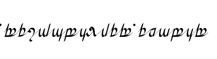 Greifswalder Tengwar  font caratteri gratis
