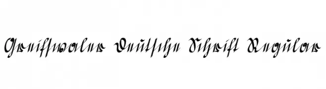 Greifswaler Deutsche Schrift Regular  Frei Schriftart Herunterladen