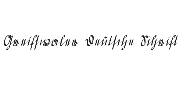 Greifswaler Deutsche Schrift Logo