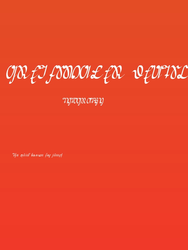 Greifswaler Deutsche Schrift Poster