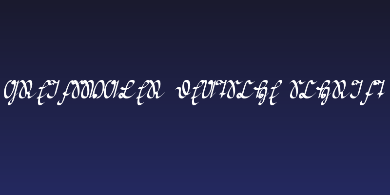 Greifswaler Deutsche Schrift Social Header