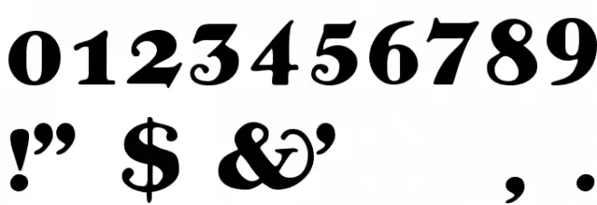 GrekoDeco Bold Font OTHER CHARS