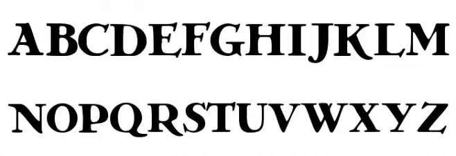 GrekoDeco Bold Schriftart Groß