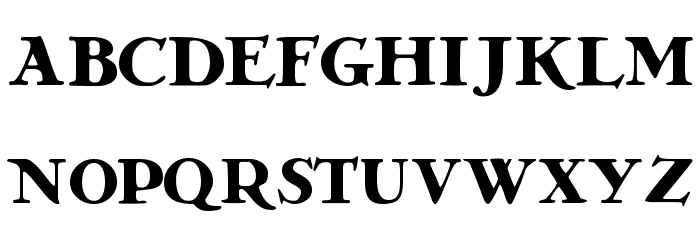 GrekoDeco Bold Font LOWERCASE