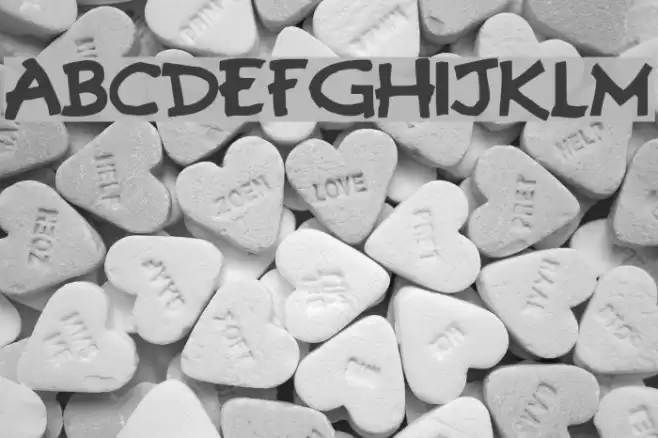 Gremlins Font examples