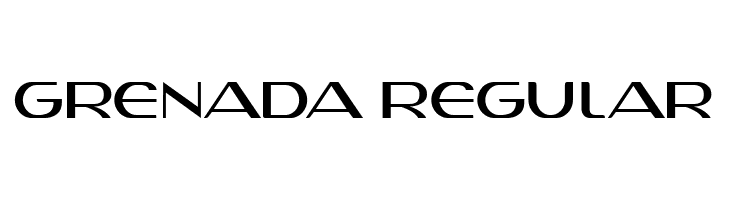 Grenada Regular  font caratteri gratis