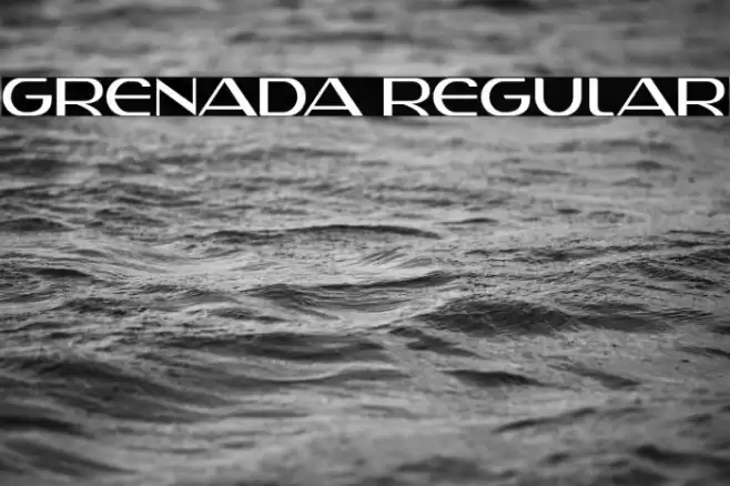 Grenada Regular Font examples