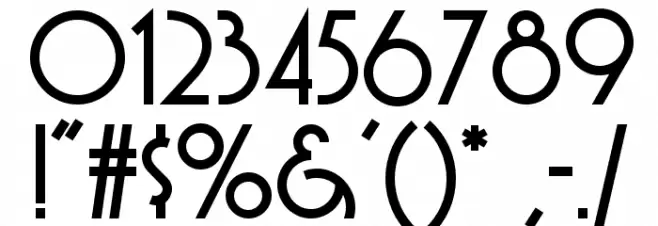 Grenadier NF Font OTHER CHARS