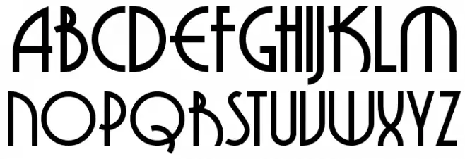 Grenadier NF フォント 大文字