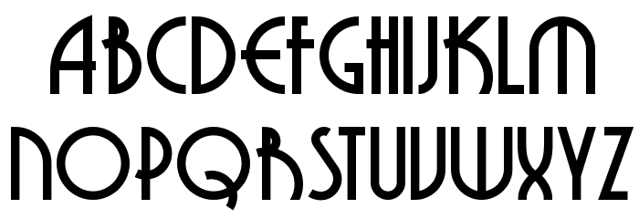 Grenadier NF Font LOWERCASE