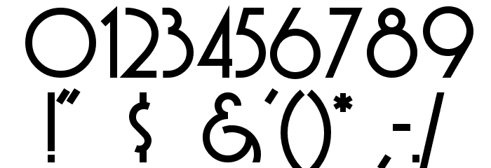 Grenadier Font OTHER CHARS