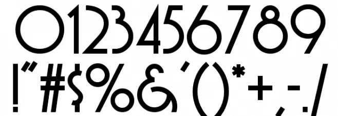 GrenadierNF Font OTHER CHARS