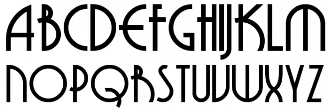 GrenadierNF Font Litere mari