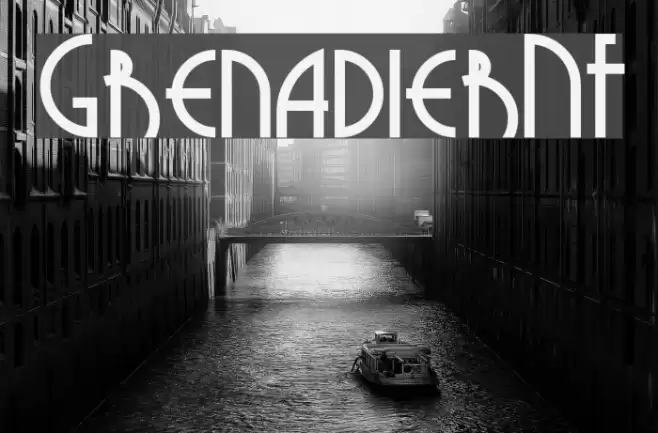 GrenadierNF Font examples