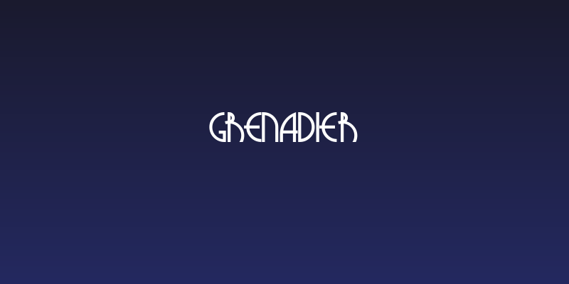 Grenadier Social Header