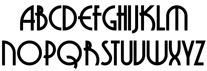 Grenadier Font LOWERCASE