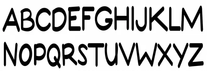 Grenastrea フォント 大文字