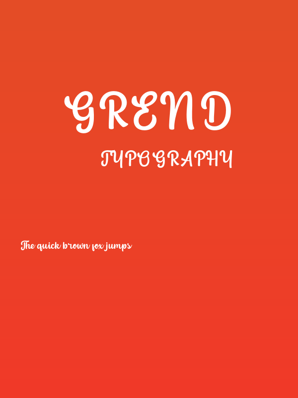 Grend Poster