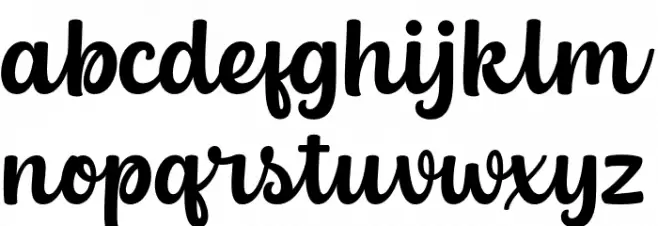 Grend 字体 小写