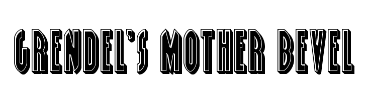 Grendel's Mother Bevel  Fuentes Gratis Descargar