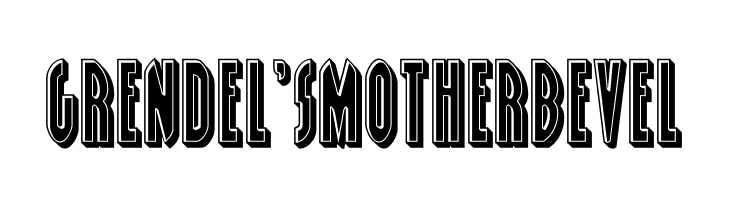 Grendel's Mother Bevel  Frei Schriftart Herunterladen