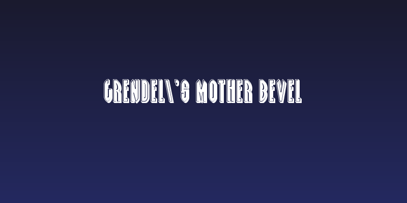 Grendel's Mother Bevel Social Header