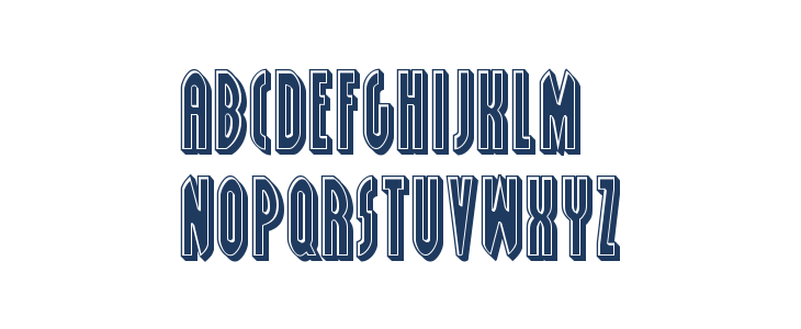 Grendel's Mother Bevel Lowercase