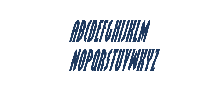 Grendel's Mother Condensed Italic Lowercase