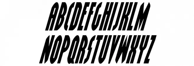 Grendel's Mother Condensed Italic Fuentes MINÚSCULAS