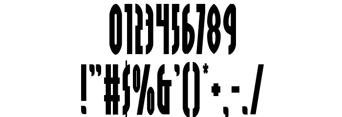 Grendel's Mother Condensed Font OTHER CHARS