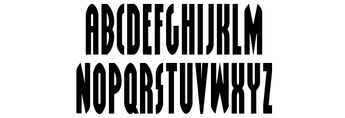 Grendel's Mother Condensed Font LOWERCASE