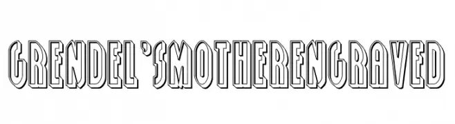 Grendel's Mother Engraved  les polices de caractères gratuit tlcharger