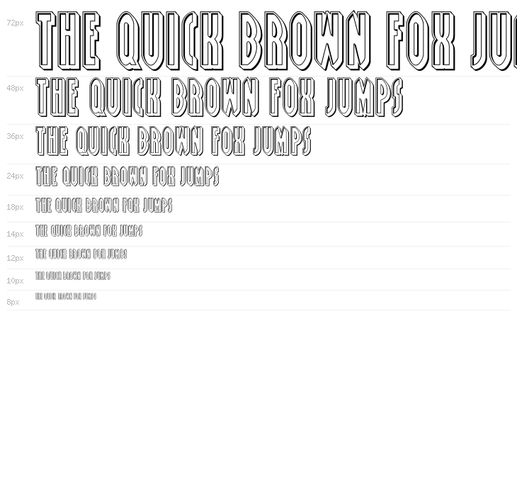 Grendel's Mother Engraved Waterfall