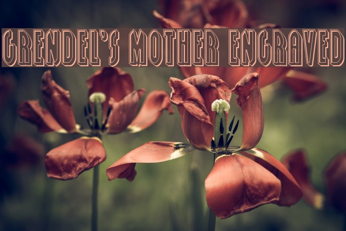 Grendel's Mother Engraved Example 3