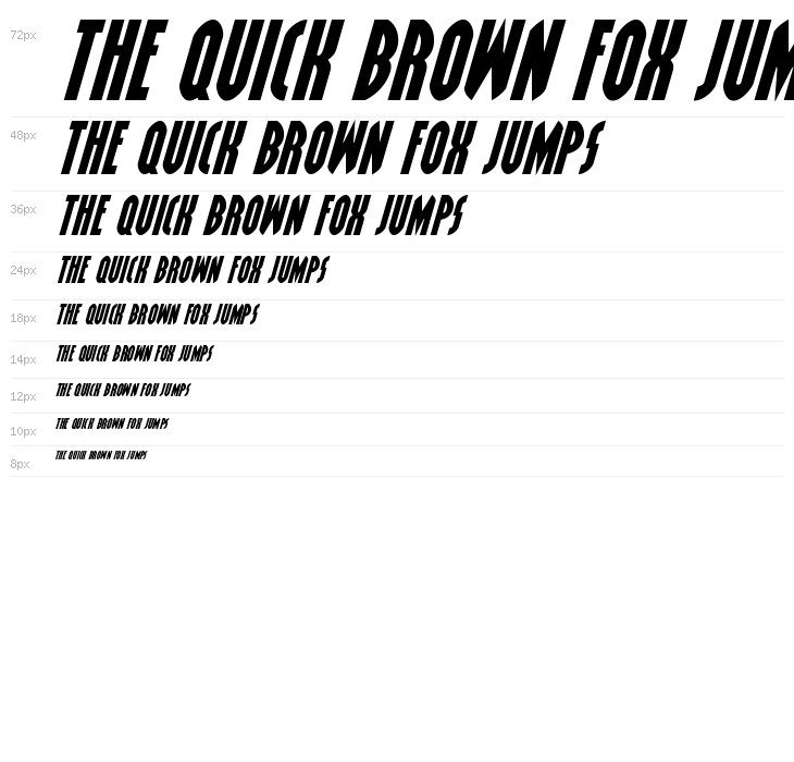 Grendel's Mother Expanded Italic Waterfall