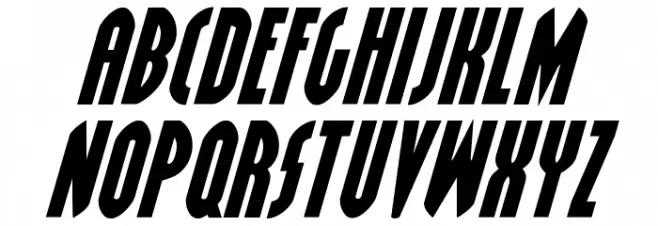 Grendel's Mother Expanded Italic फ़ॉन्ट लोअरकेस