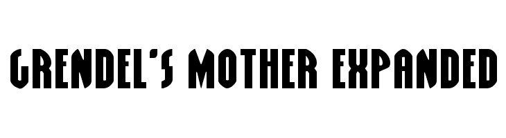 Grendel's Mother Expanded  لخطوط تنزيل