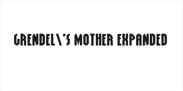 Grendel's Mother Expanded Logo