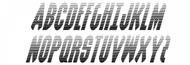 Grendel's Mother Gradient Ital Schriftart Groß