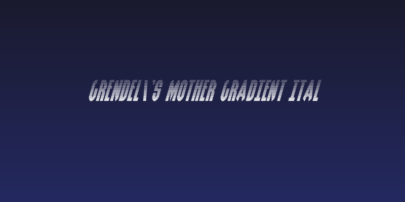 Grendel's Mother Gradient Ital Social Header