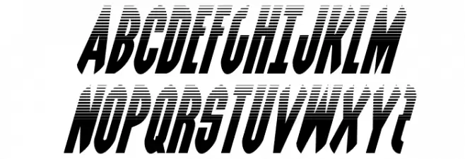 Grendel's Mother Halftone Ital フォント 大文字
