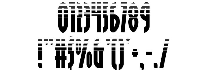 Grendel's Mother Halftone Font OTHER CHARS