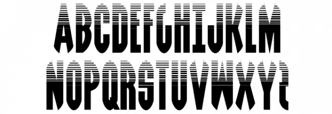 Grendel's Mother Halftone Polices MAJUSCULES