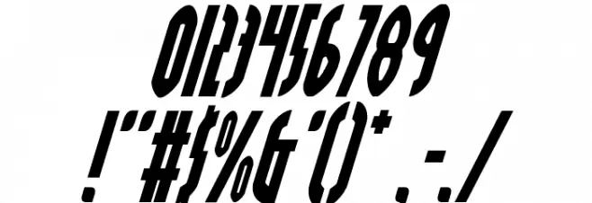 Grendel's Mother Italic Font OTHER CHARS