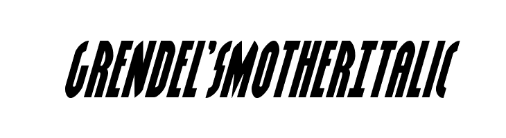 Grendel's Mother Italic  لخطوط تنزيل