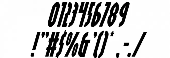 Grendel's Mother Italic Font OTHER CHARS