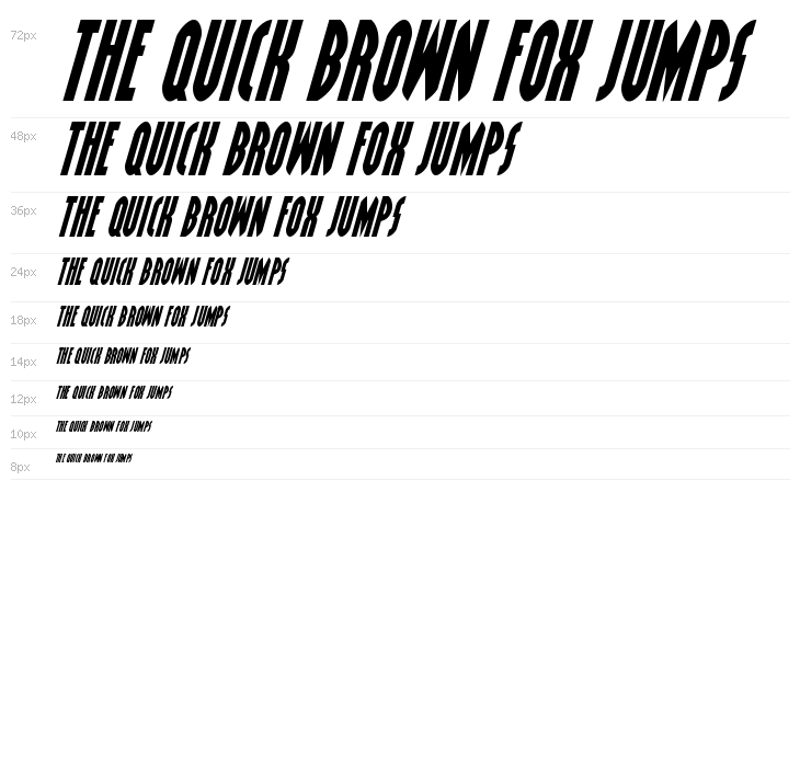 Grendel's Mother Italic Waterfall