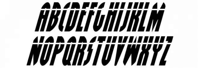 Grendel's Mother Laser Italic Font LOWERCASE