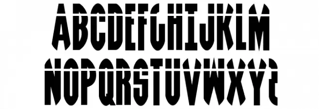 Grendel's Mother Laser Schriftart Groß