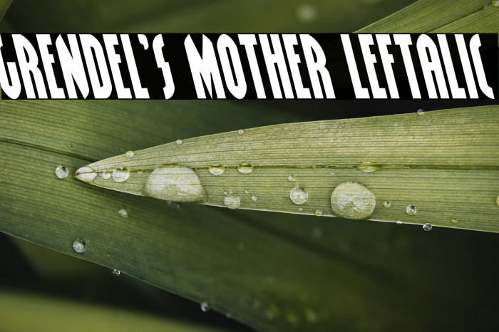 Grendel's Mother Leftalic Example 3